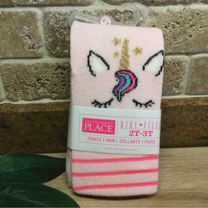 3/$30 - New Toddler Unicorn Tights